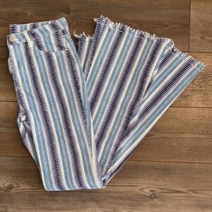 Women’s Saints and Hearts fringe hem bell bottoms